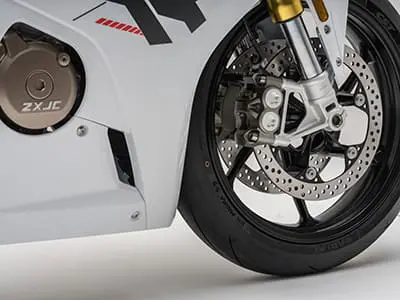 Dual Disc Front Braking